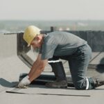 Spray Coating Commercial Roofing